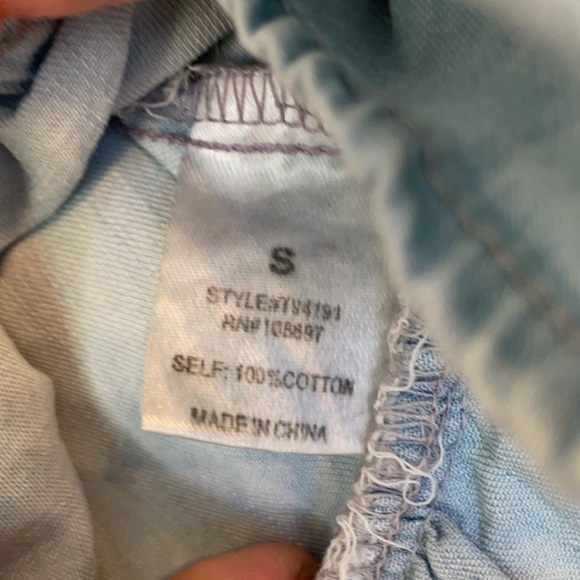 Women denim top LIPSLIDE - Picture 5 of 5